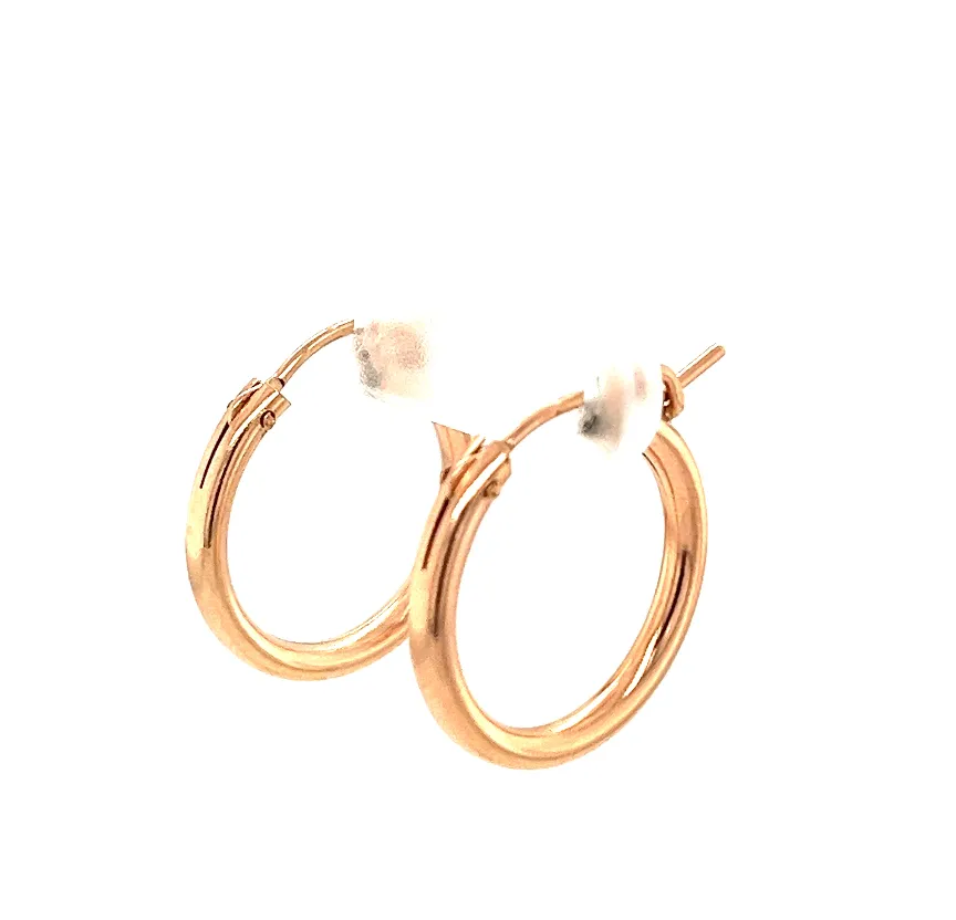 18mm Hoop Earrings