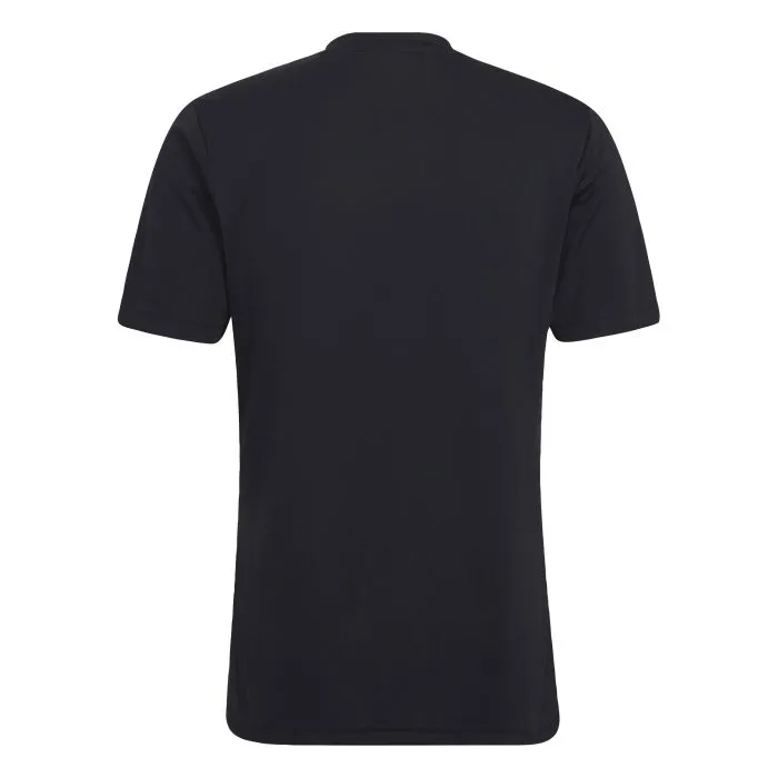 Adidas Entrada Striped Jersey - Adult - Black / White