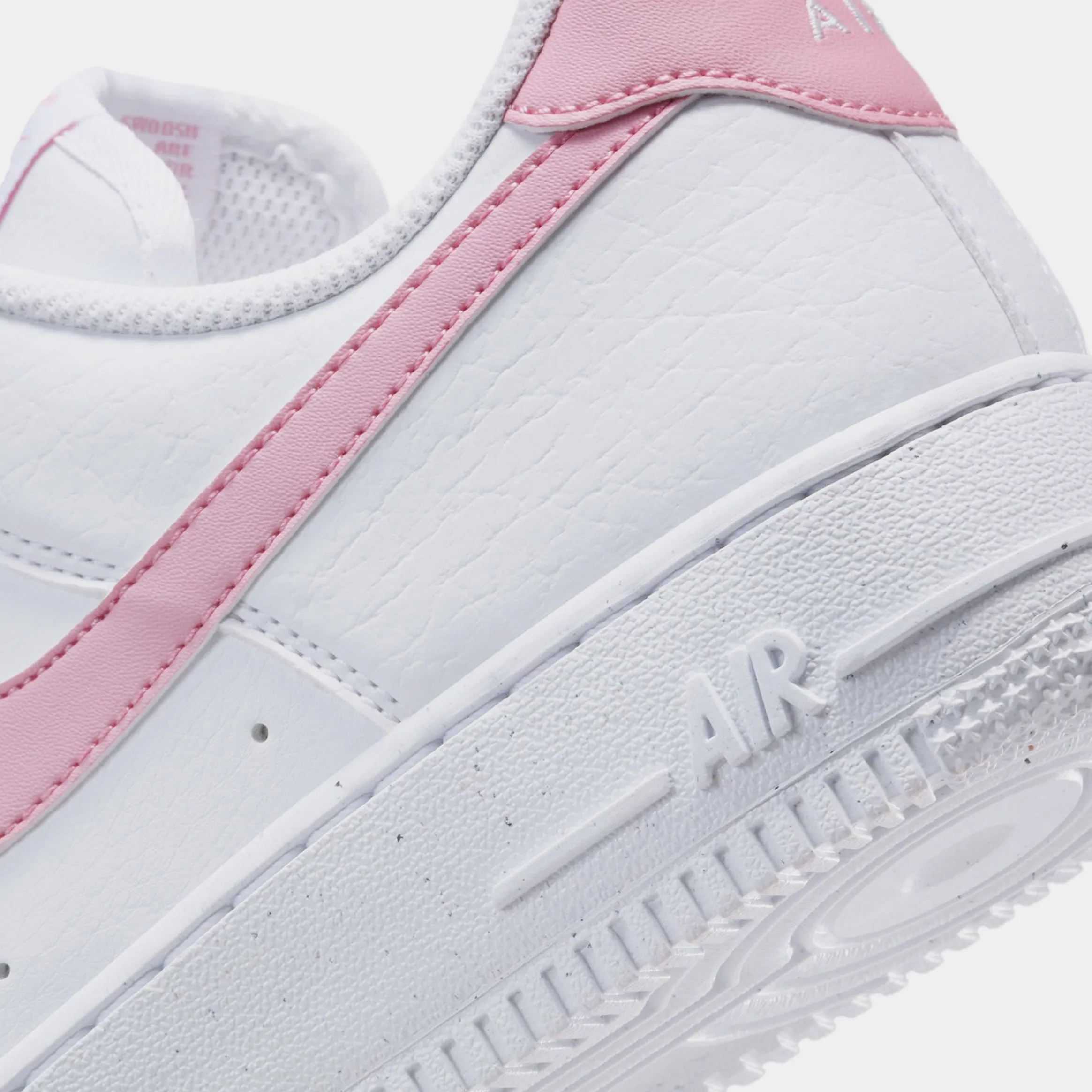 Air Force 1 '07 Womens Basketball Shoes (White/Elemental Pink)