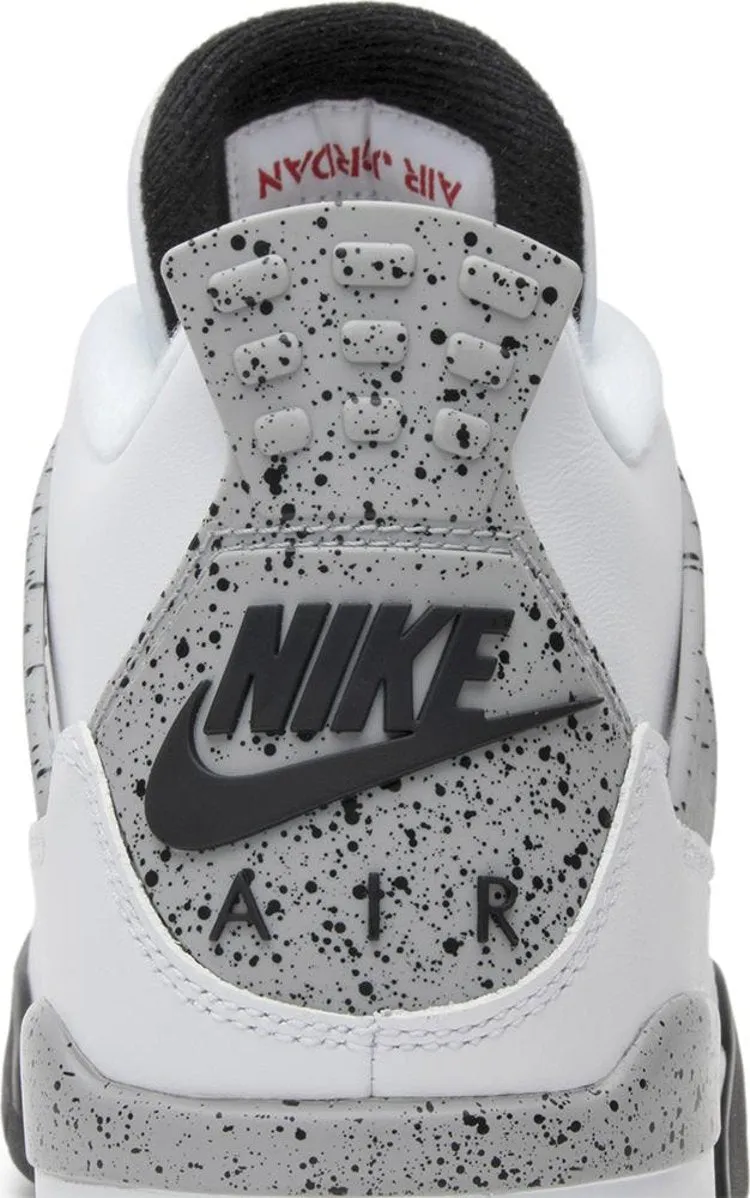 Air Jordan 4 Retro OG White Cement 2016 sneakers, white