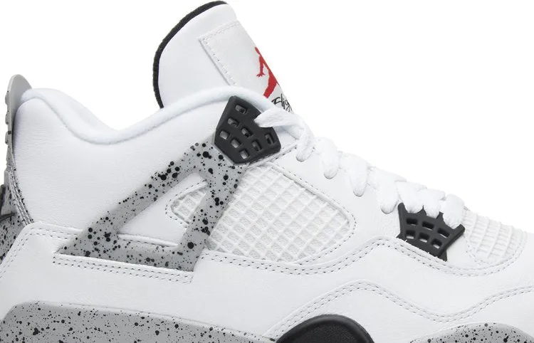 Air Jordan 4 Retro OG White Cement 2016 sneakers, white