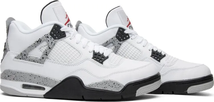 Air Jordan 4 Retro OG White Cement 2016 sneakers, white