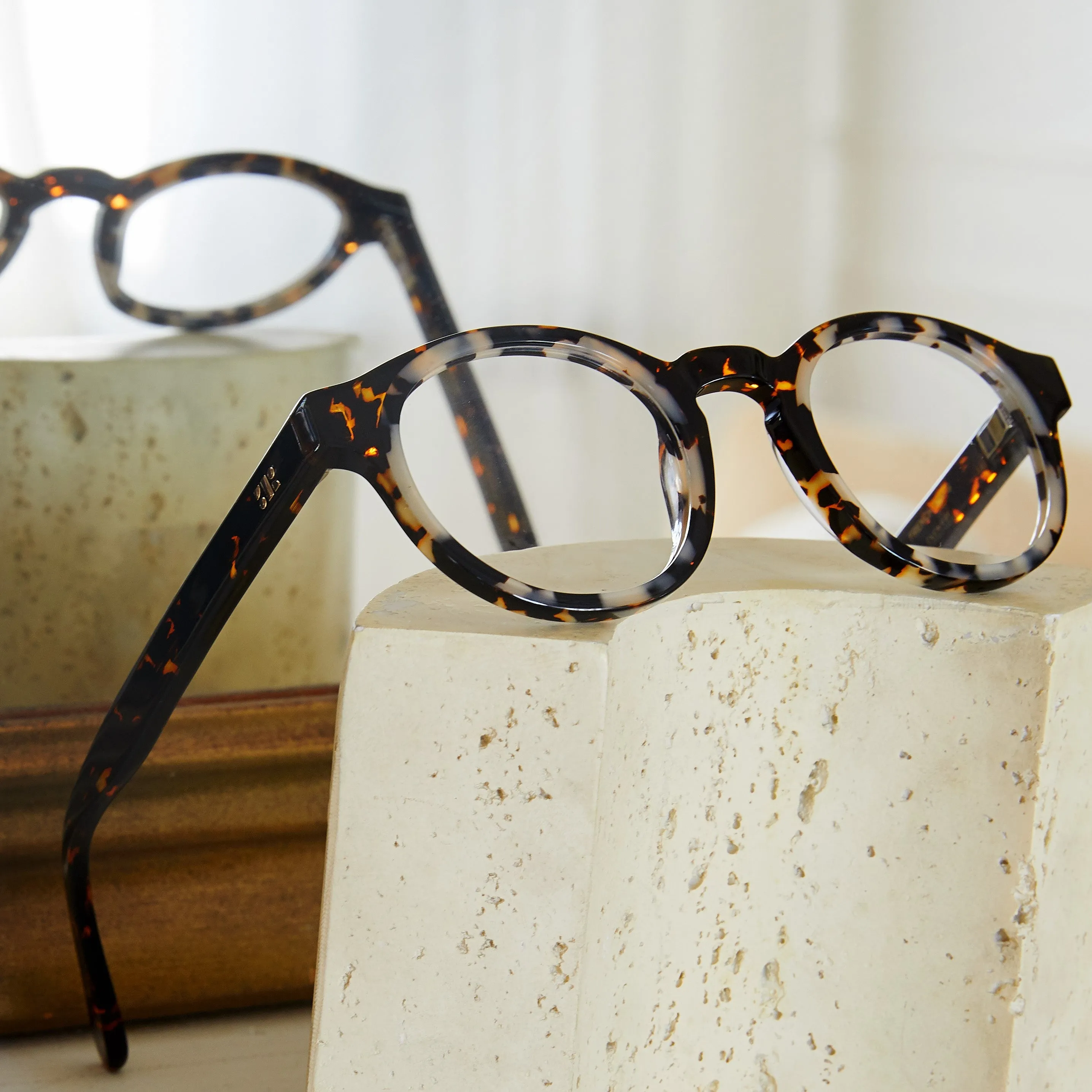 Alexis Clear Grey & Grey Marble