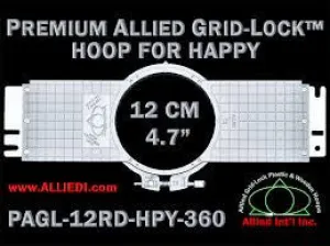 Allied 12cm Round Hoop for HappyJapan Embroidery Machine