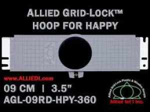 Allied 9cm Round Hoop for HappyJapan Embroidery Machines