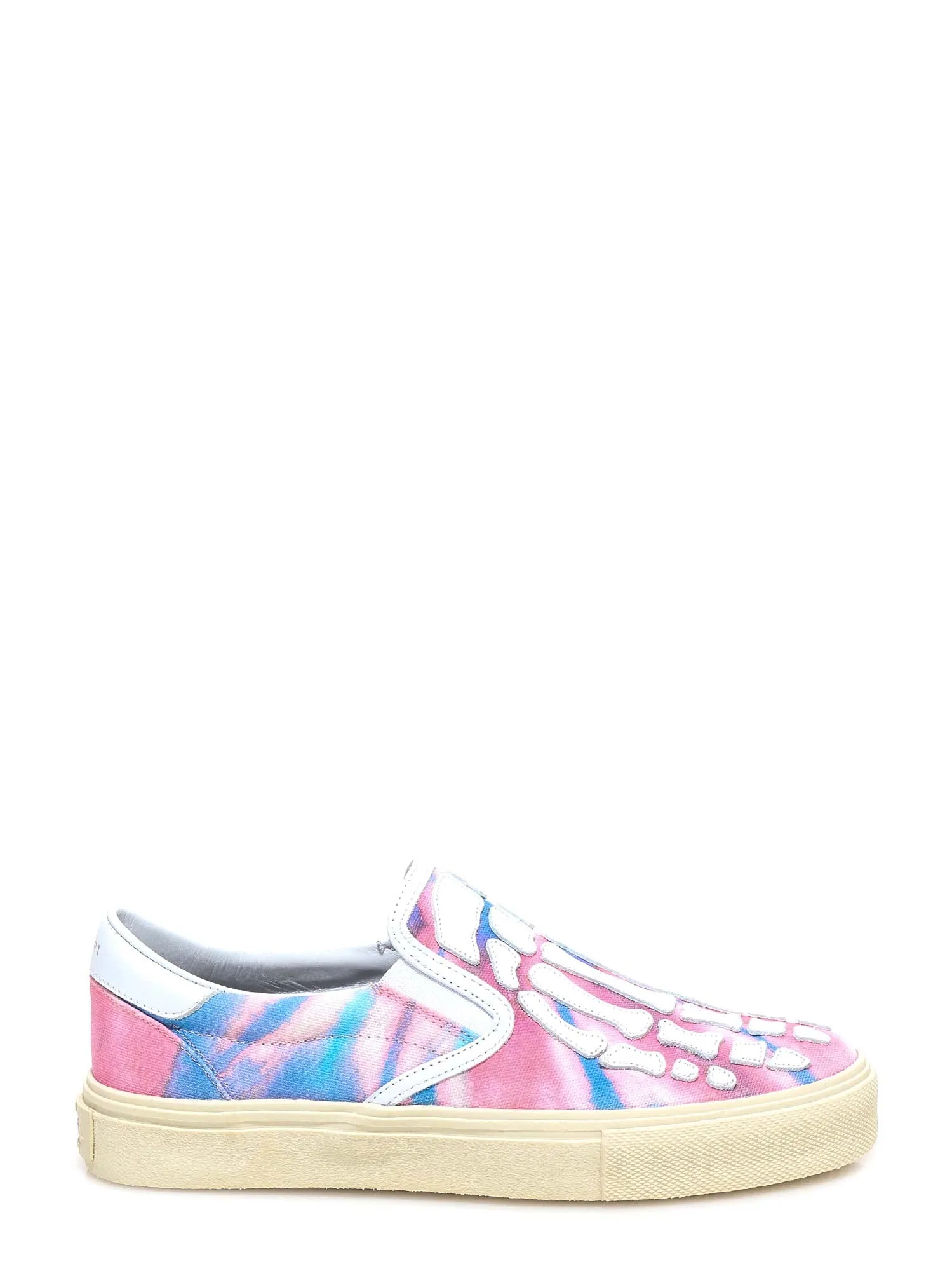 Amiri Skeleton Tie-Dye Slip-On Sneakers