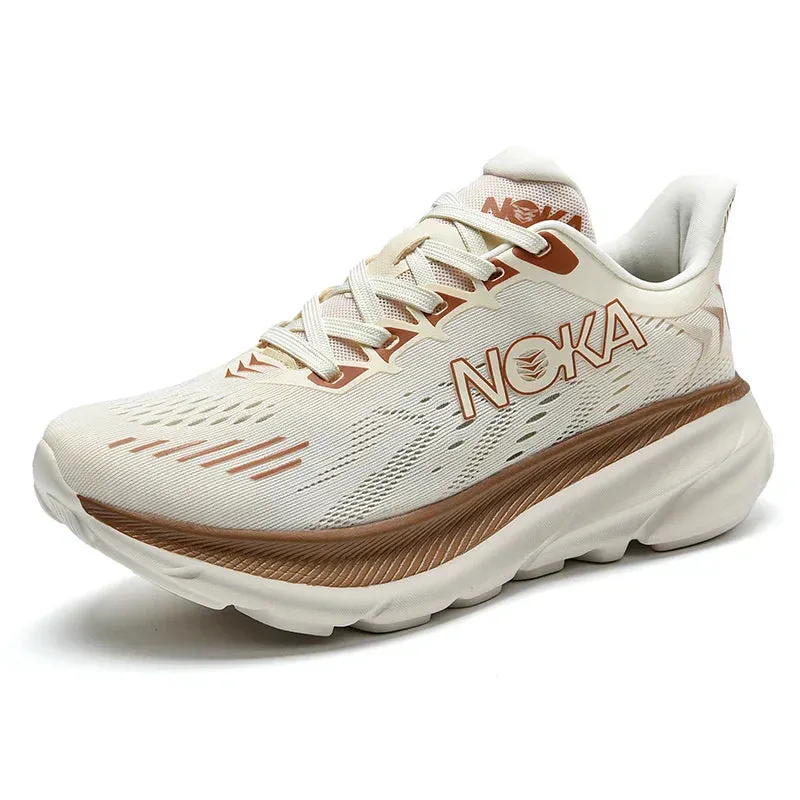 Andningsbara outdoor-sneakers i mesh för herrar