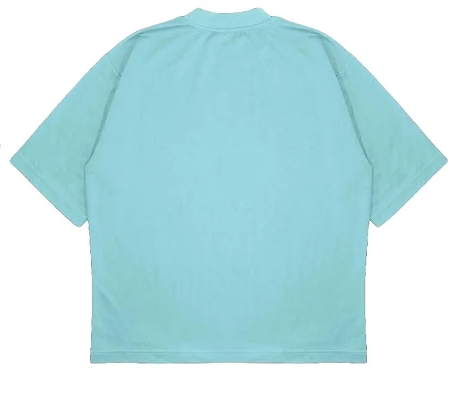 ANGAR Cotton Drop Shoulder FABULOUS Half Sleeves Oversized Fit Printed T-Shirt for Women