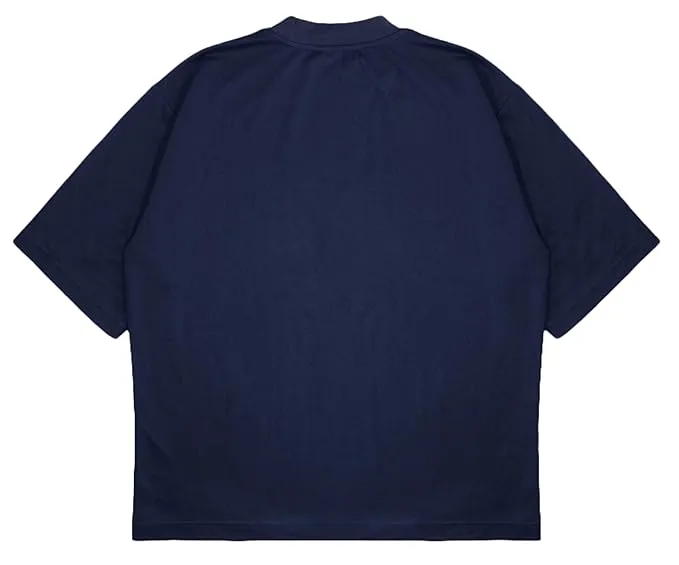 ANGAR Cotton Drop Shoulder Half Sleeves Oversized Fit KIND HUMAN Printed T-Shirt for Men