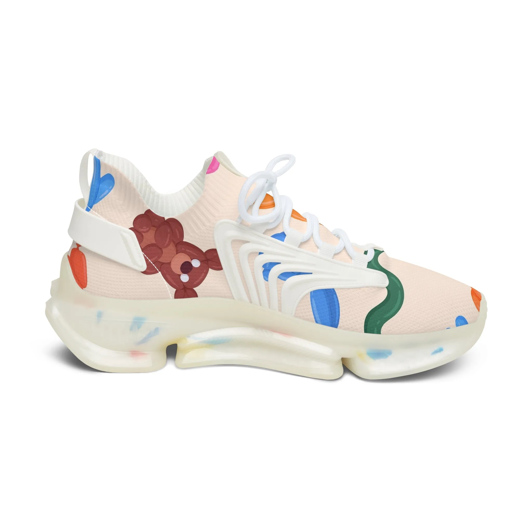 Animal Air Balloons Women's Mesh Sneakers