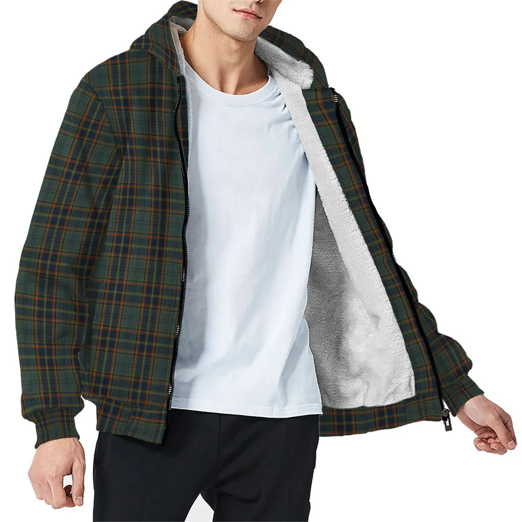 Antrim County Ireland Tartan Sherpa Hoodie