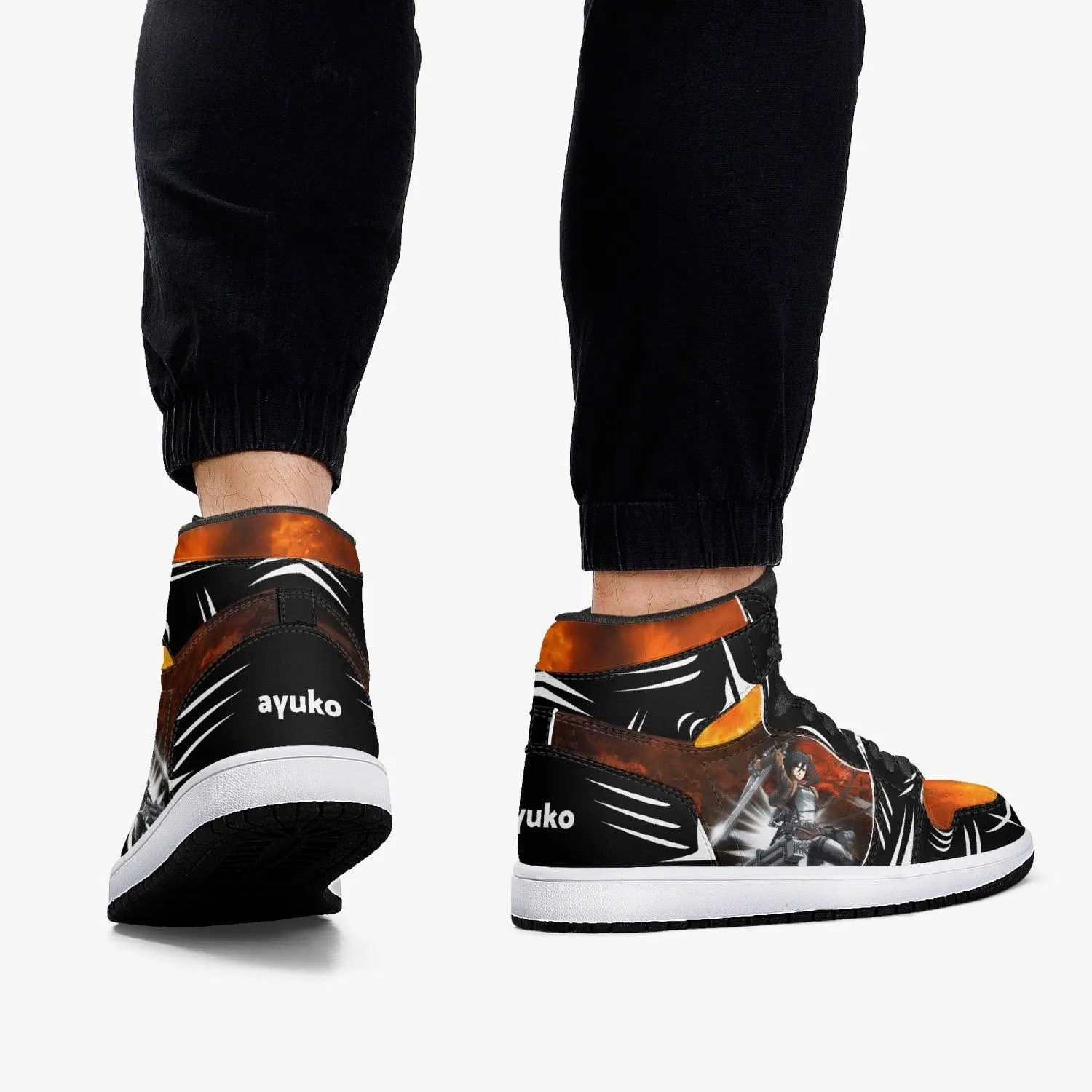 Attack On Titan Mikasa Ackerman JD1 Anime Shoes