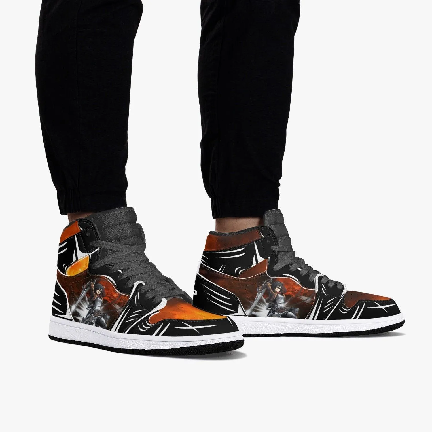 Attack On Titan Mikasa Ackerman JD1 Anime Shoes