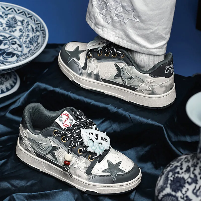 Aule Blue Porcelain Vibes Sneakers