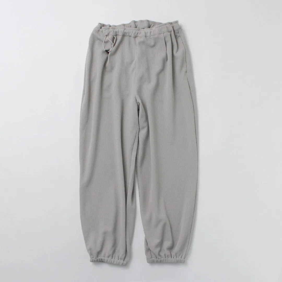 AXESQUIN / Quick Dry Eco Waffle Relaxing Pants