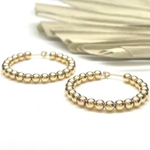 BEADED HOOP