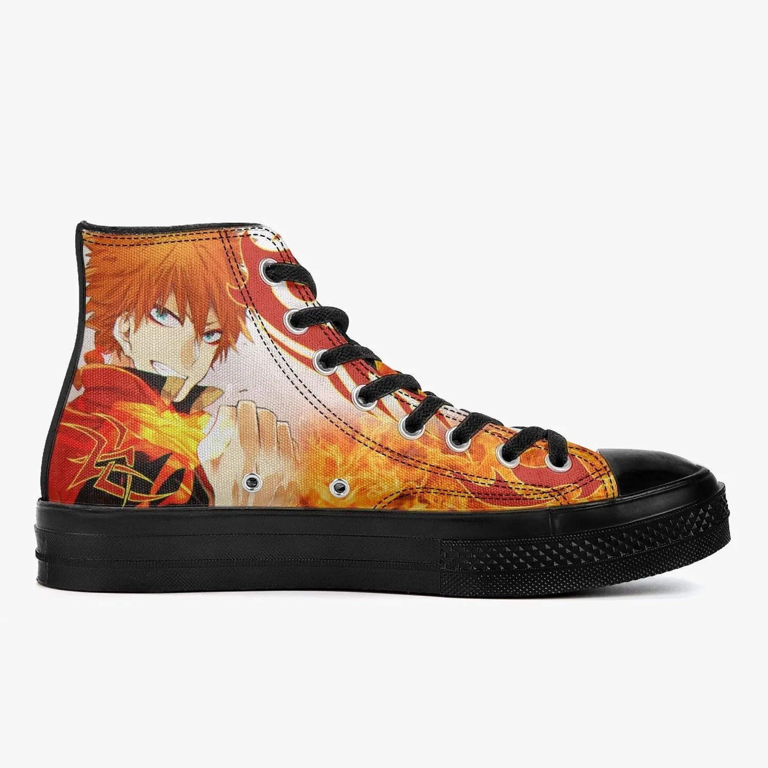 Black Clover Leopold Vermillion A-Star High Anime Shoes