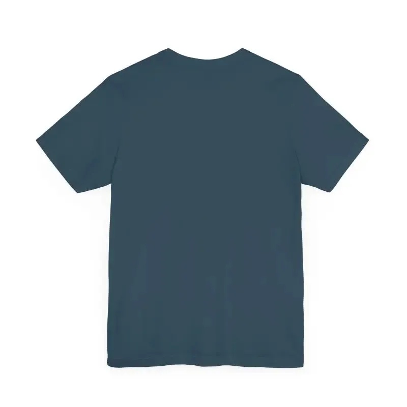 Bold Unisex Jersey Tee Usa Sunset Design