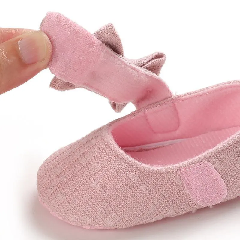 Bowknot Decor Slip-on Shoes for Baby Girl Shoes  wholesale