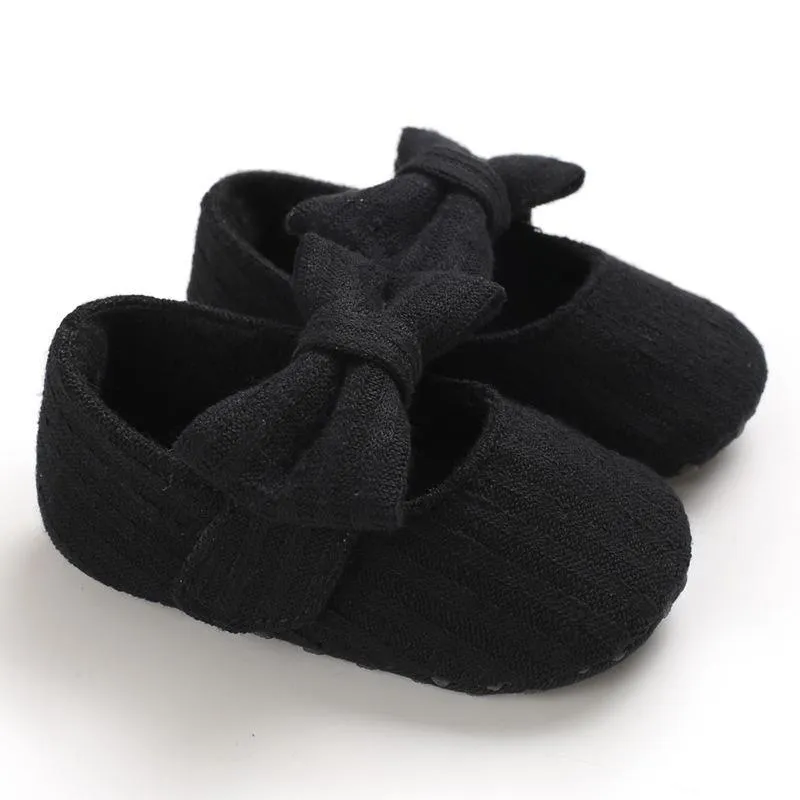Bowknot Decor Slip-on Shoes for Baby Girl Shoes  wholesale
