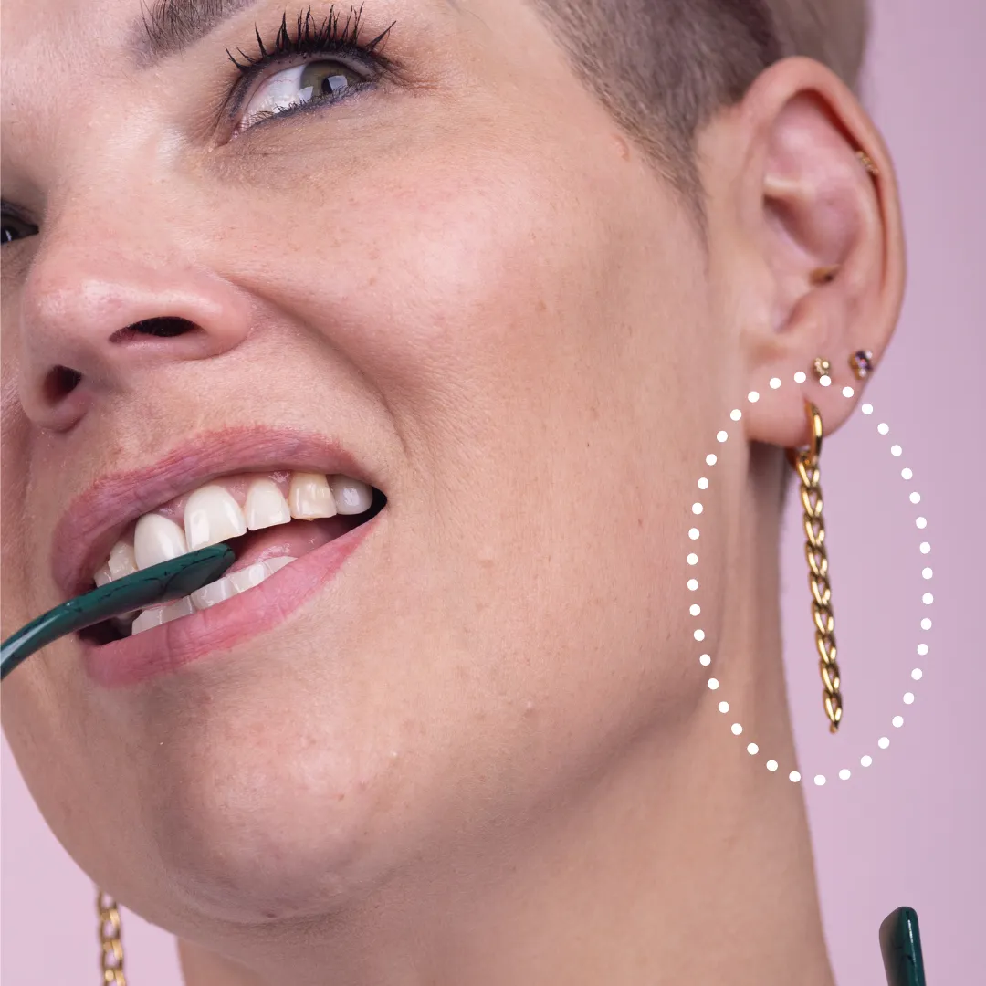Cable chain drop hoops