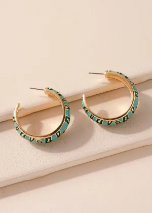 Cape Town Hoops - Turquoise
