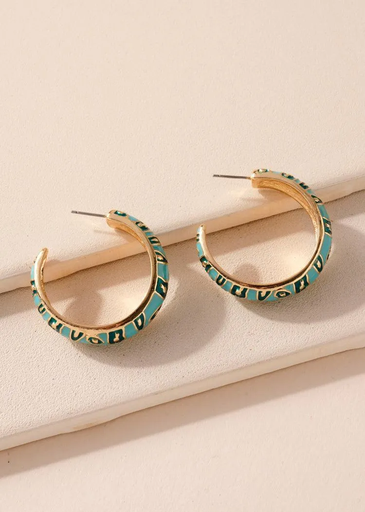 Cape Town Hoops - Turquoise