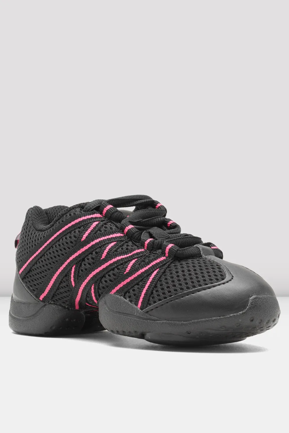 Childrens Criss Cross Split Sole Dance Sneakers