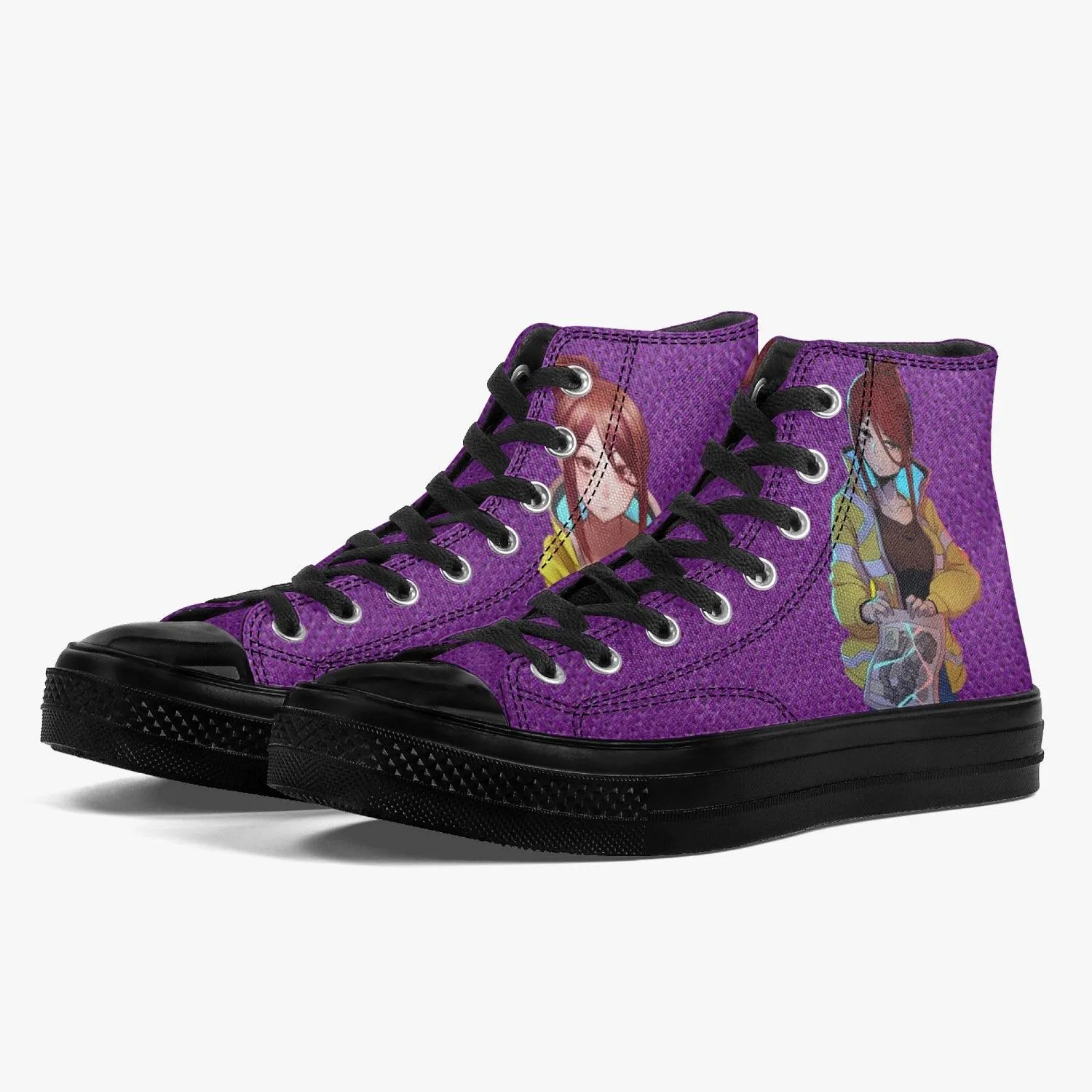 Cyberpunk Edgerunners Gloria A-Star High Anime Shoes