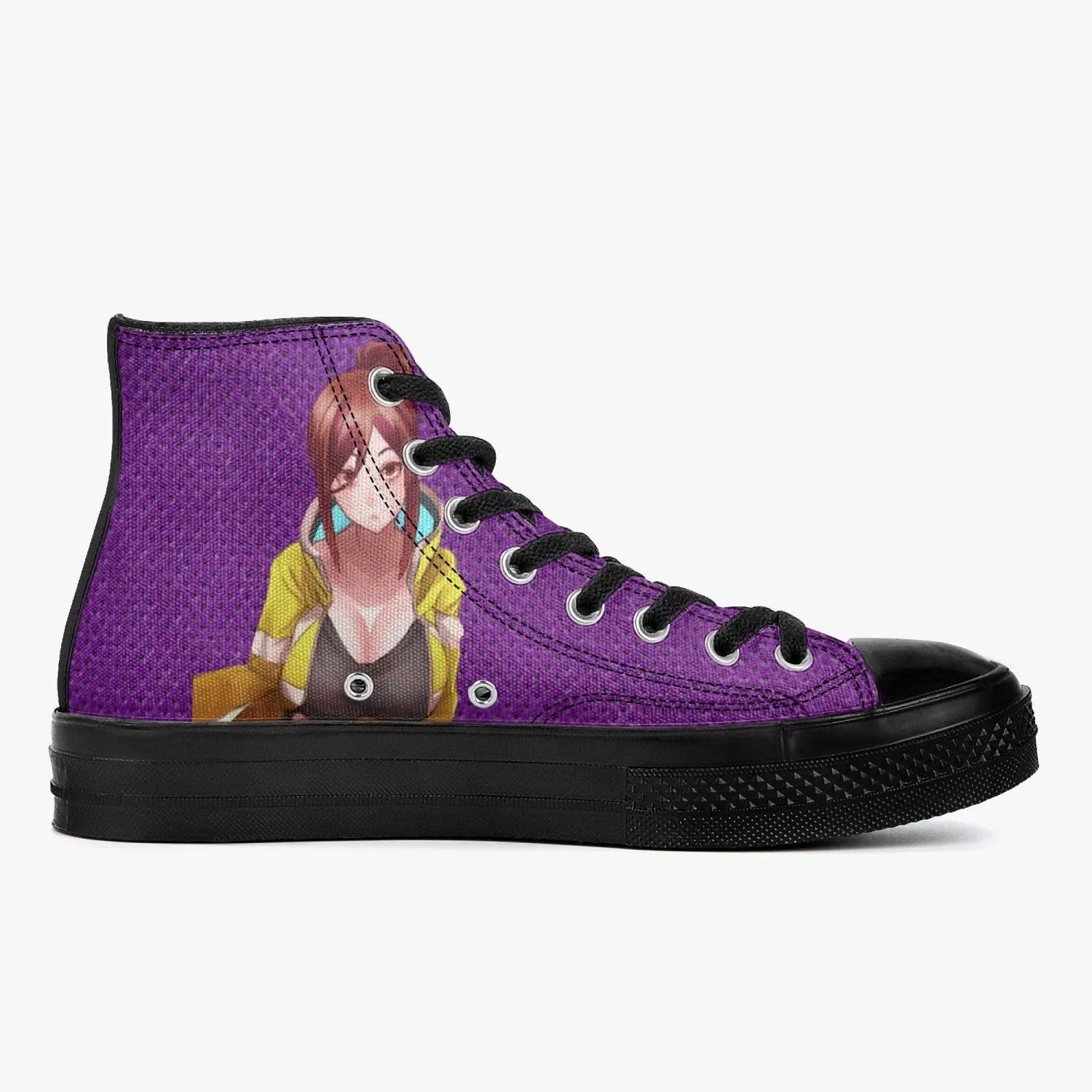 Cyberpunk Edgerunners Gloria A-Star High Anime Shoes