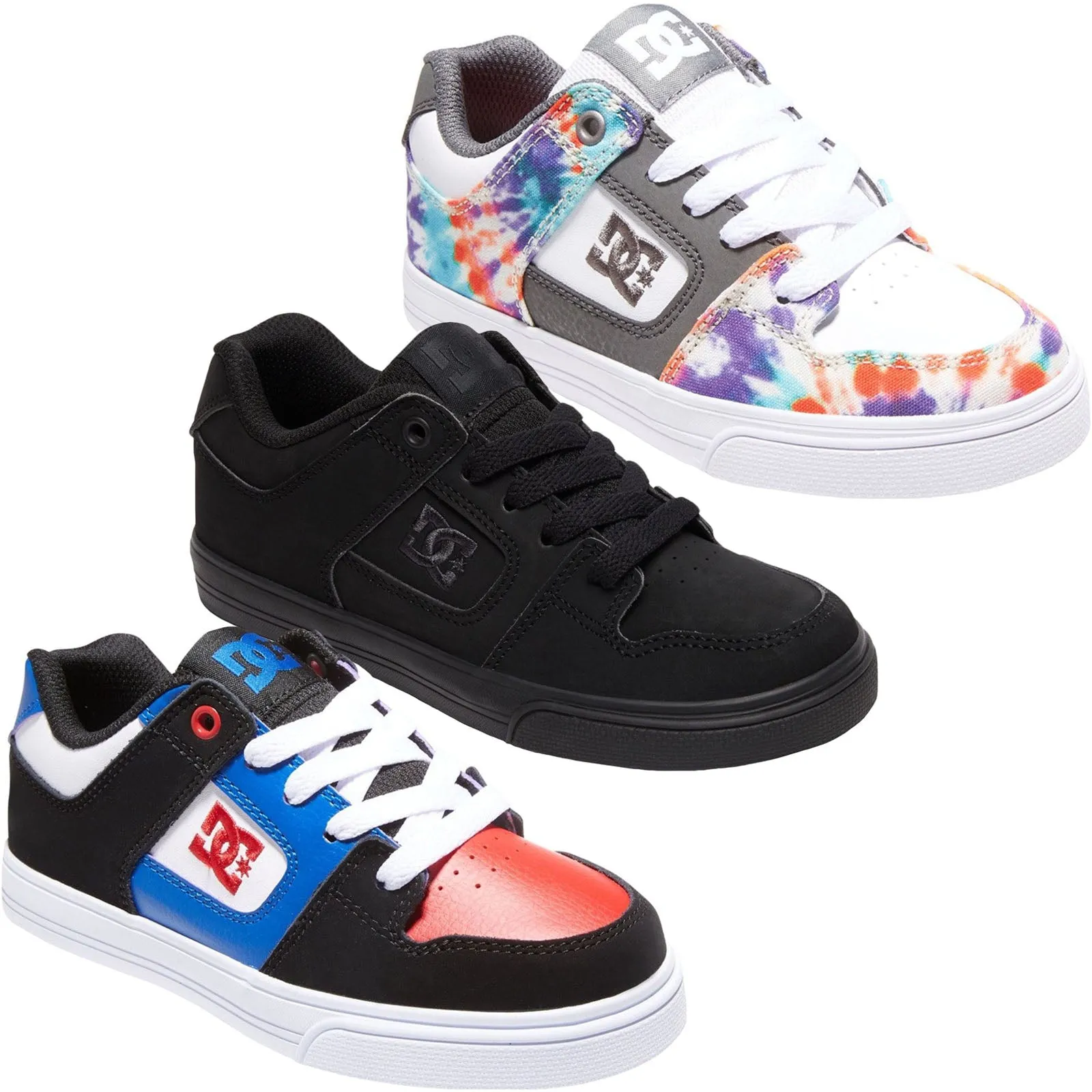 DC Shoes Pure Leather Retro Chunky Trainers