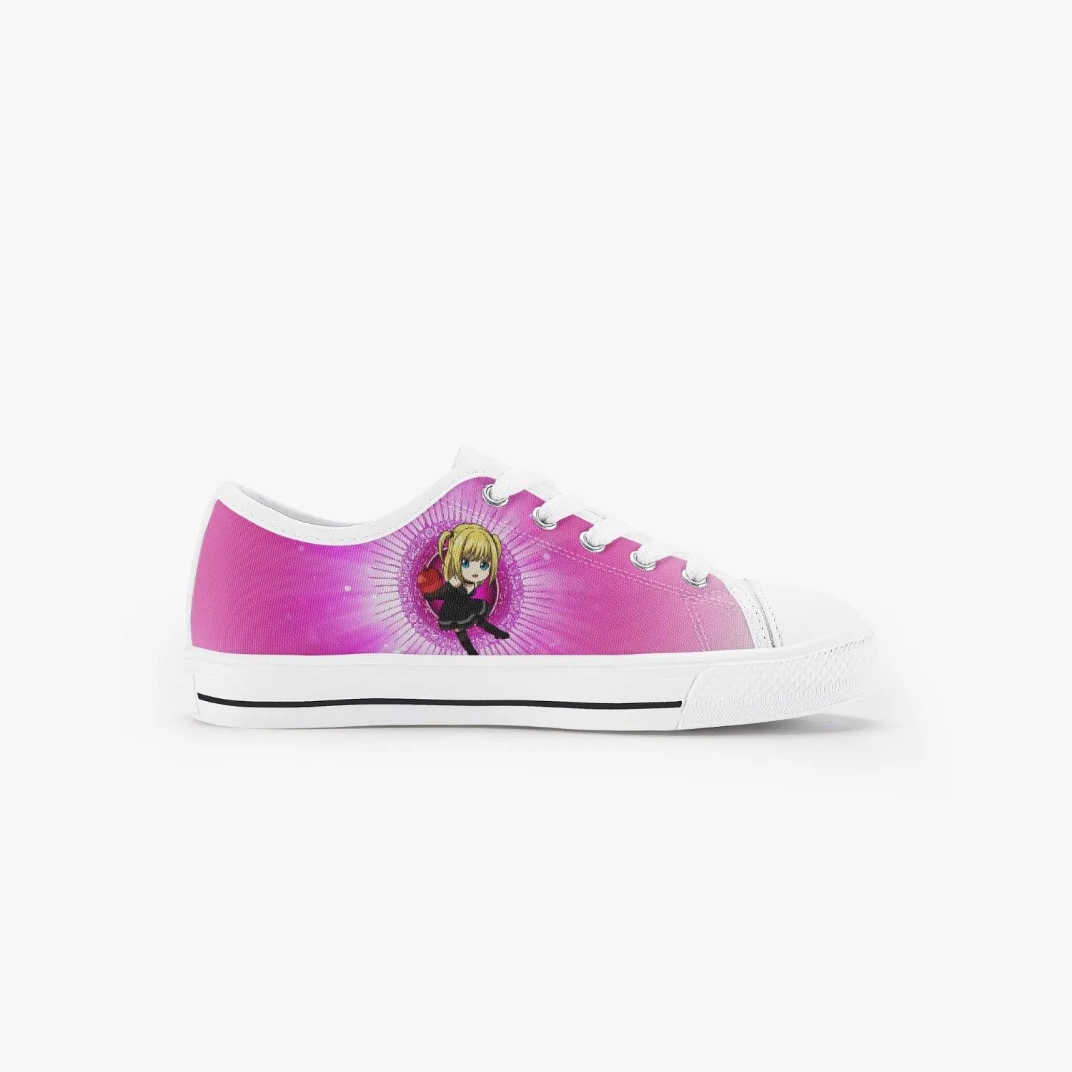 Death Note Misa Pink Kids A-Star Low Anime Shoes
