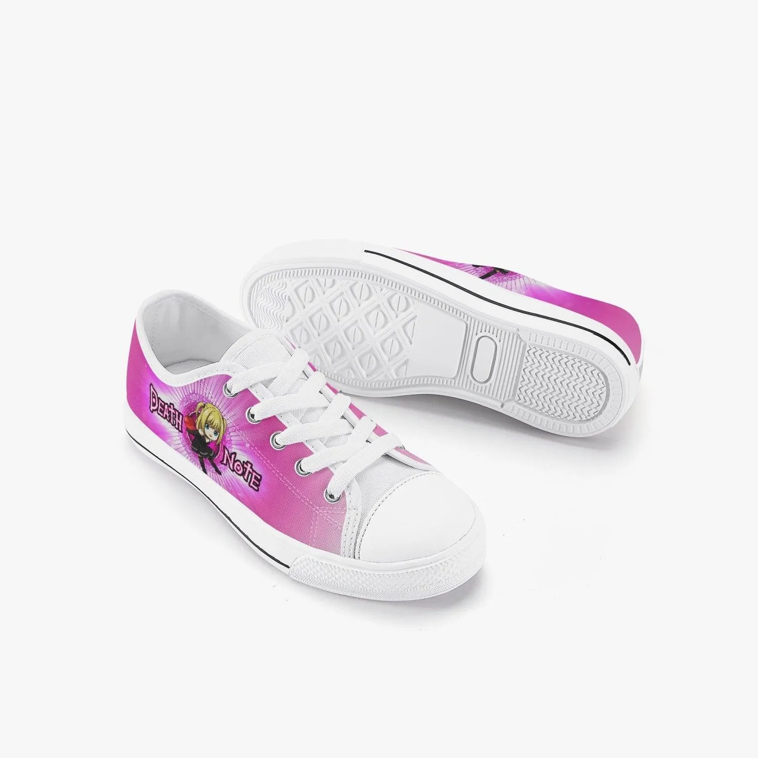Death Note Misa Pink Kids A-Star Low Anime Shoes