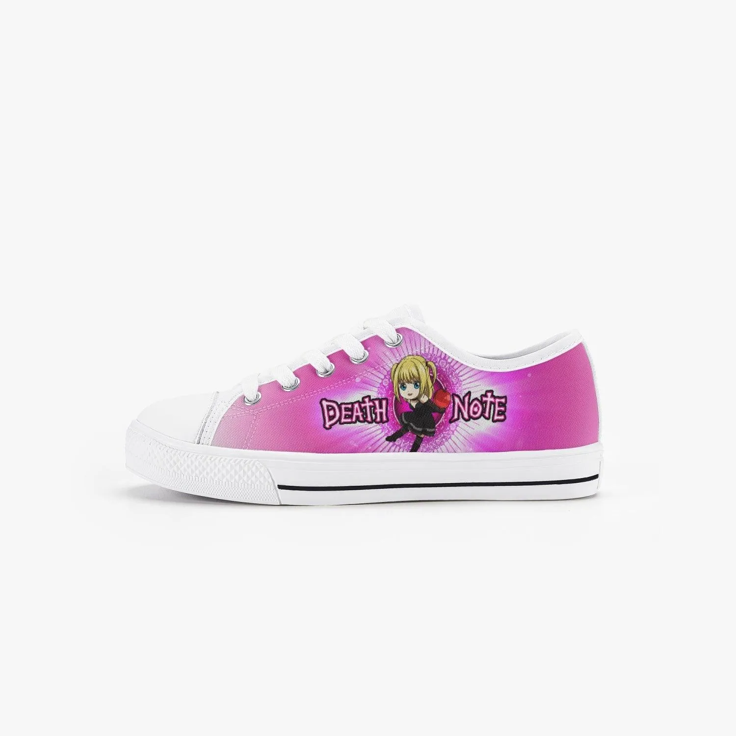 Death Note Misa Pink Kids A-Star Low Anime Shoes