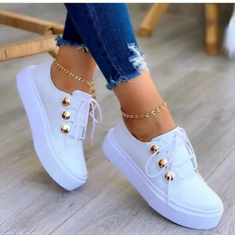 Deichma sneakers | Bequeme Frauenschuhe mit Schnürsenkeln