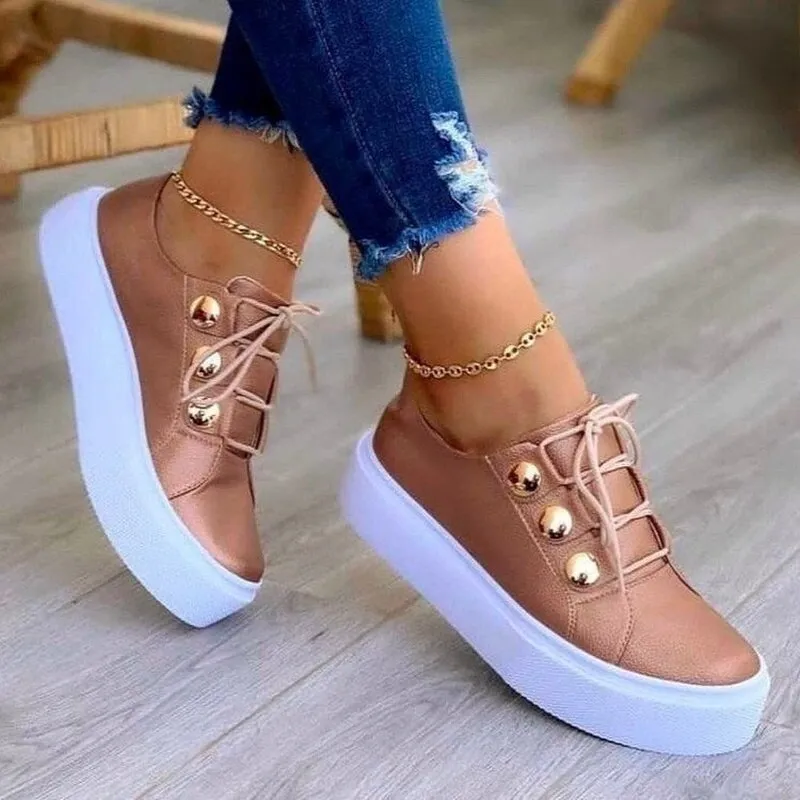 Deichma sneakers | Bequeme Frauenschuhe mit Schnürsenkeln