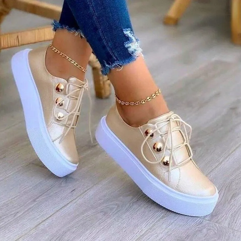 Deichma sneakers | Bequeme Frauenschuhe mit Schnürsenkeln