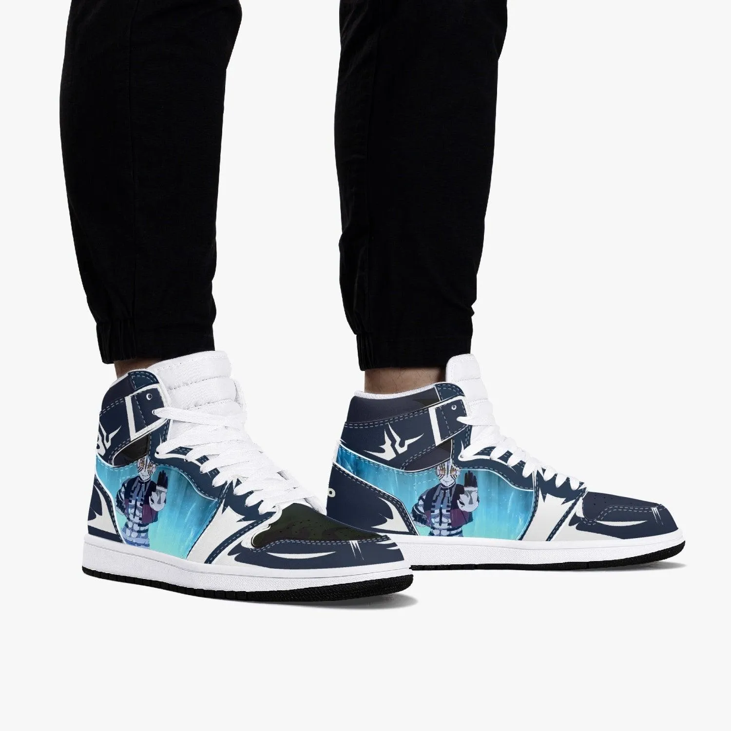 Demon Slayer Akaza JD1 Mid Anime Shoes