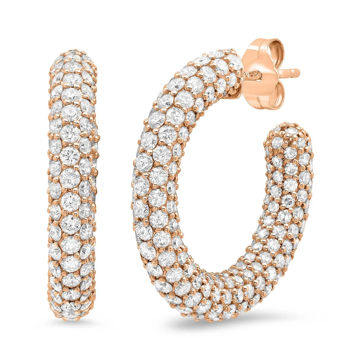 Diamond Party Hoops