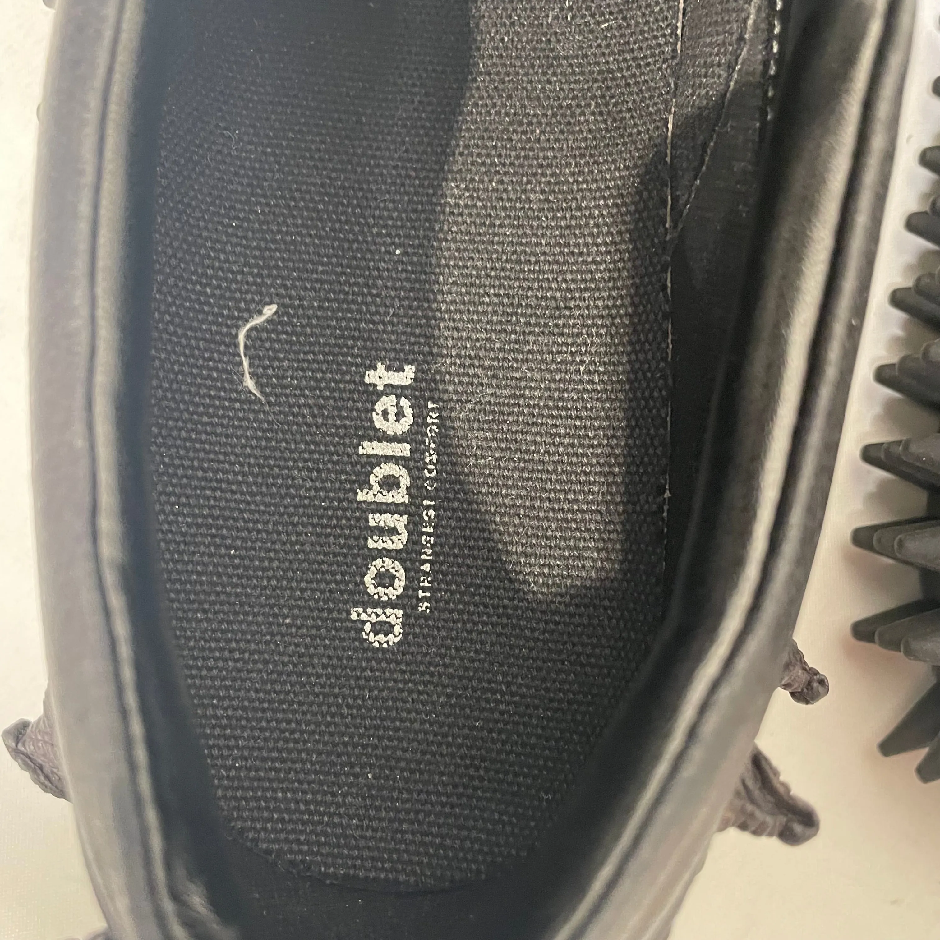 doublet/Low-Sneakers/Leather/BLK/