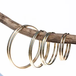 ENDLESS HOOPS - GOLD FILL