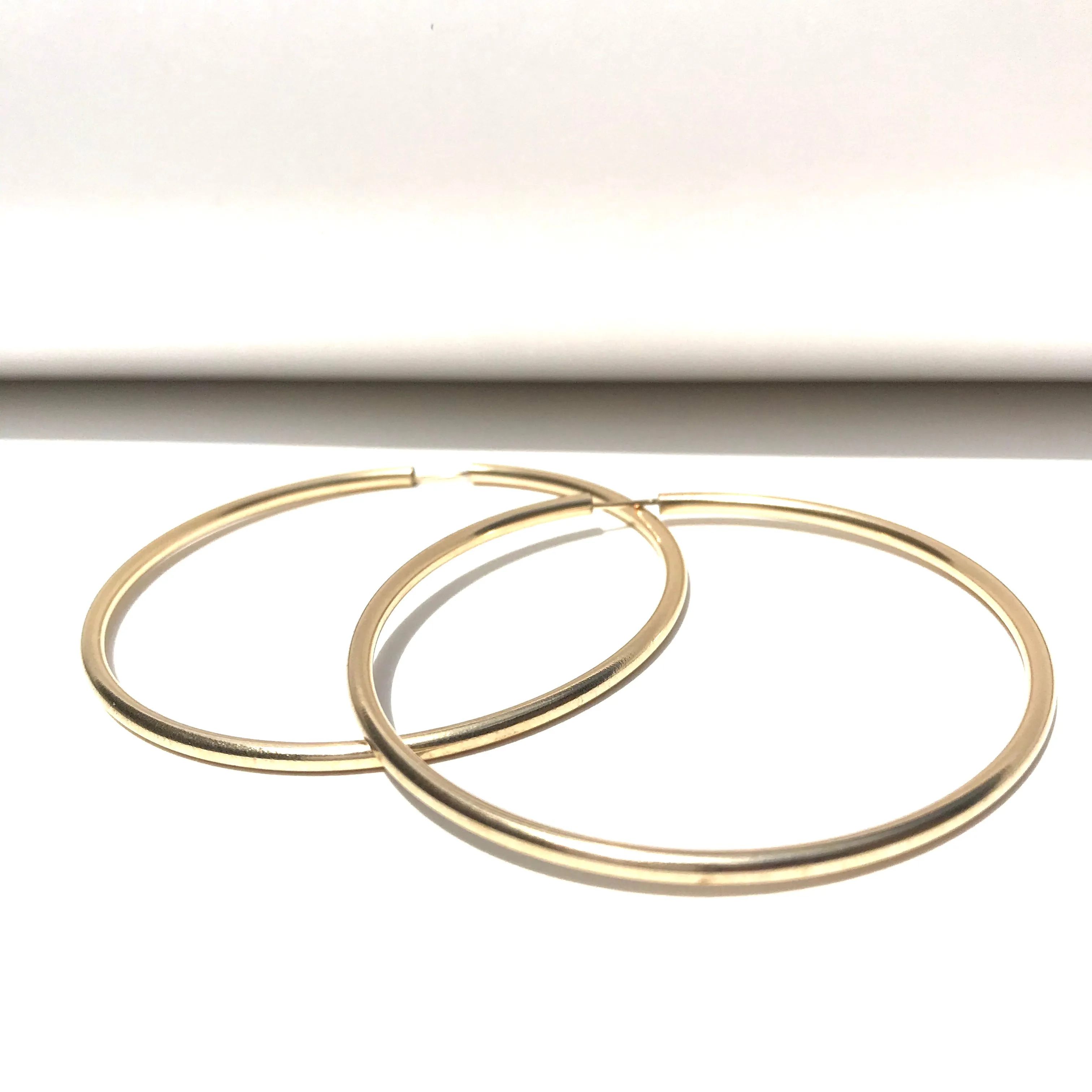 ENDLESS HOOPS - GOLD FILL