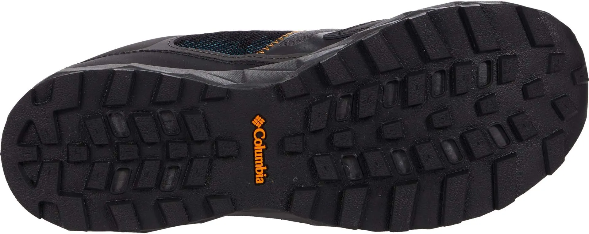 Flow District Columbia Sneaker in Dark Grey/Cyan Blue