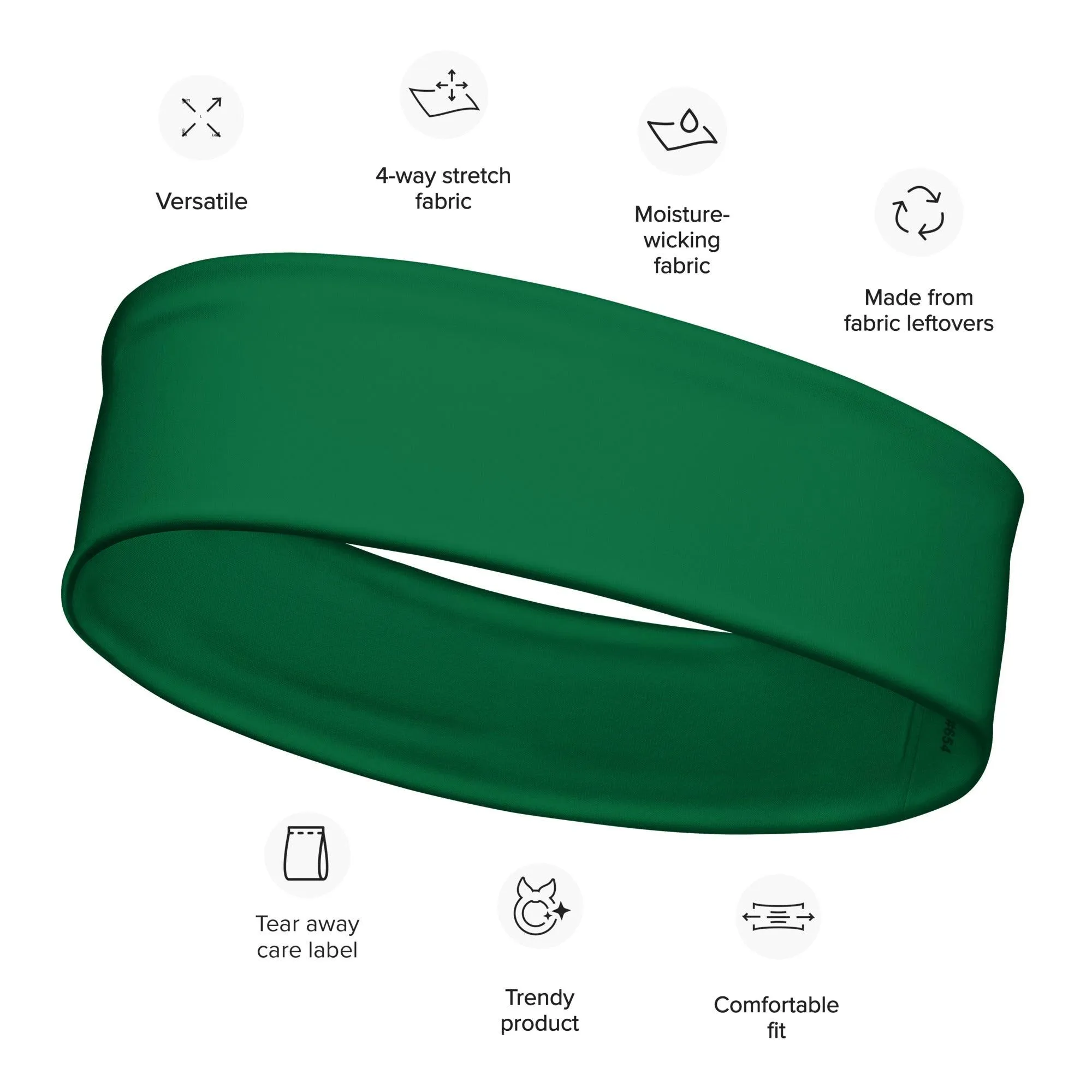 Funny Logo Sports Quick Dry Sports Stretch Headband