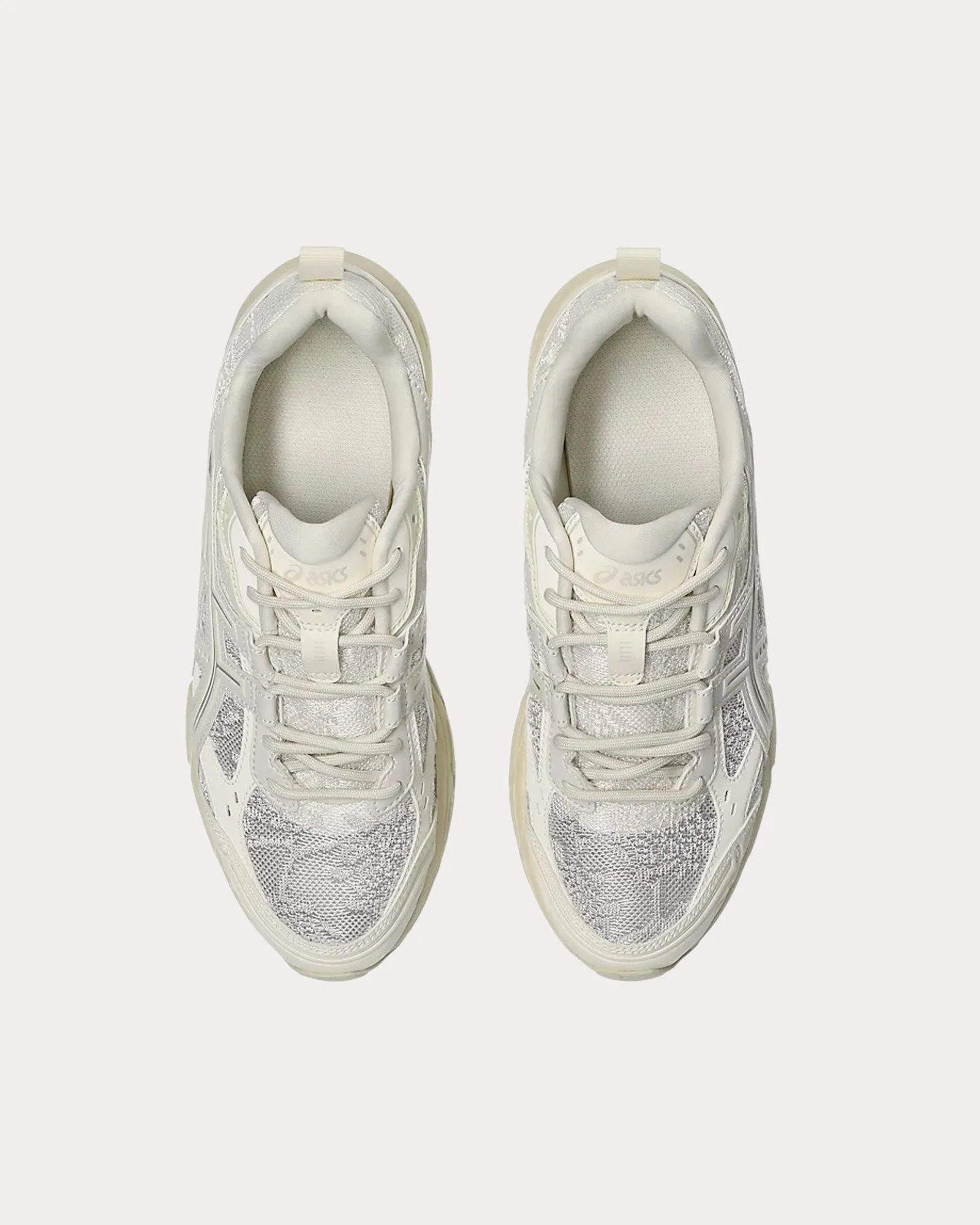Gel-Nunobiki Cream / Pure Silver Low Top Sneakers