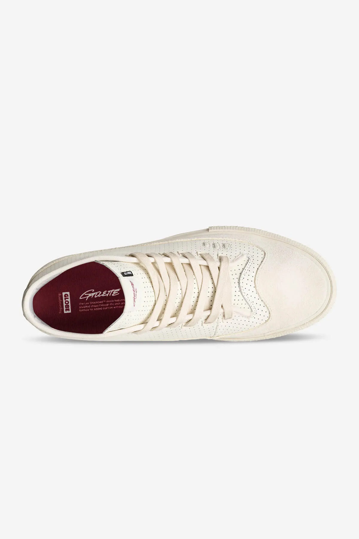 Gillette Mid - Cream Leather - Skate Shoes