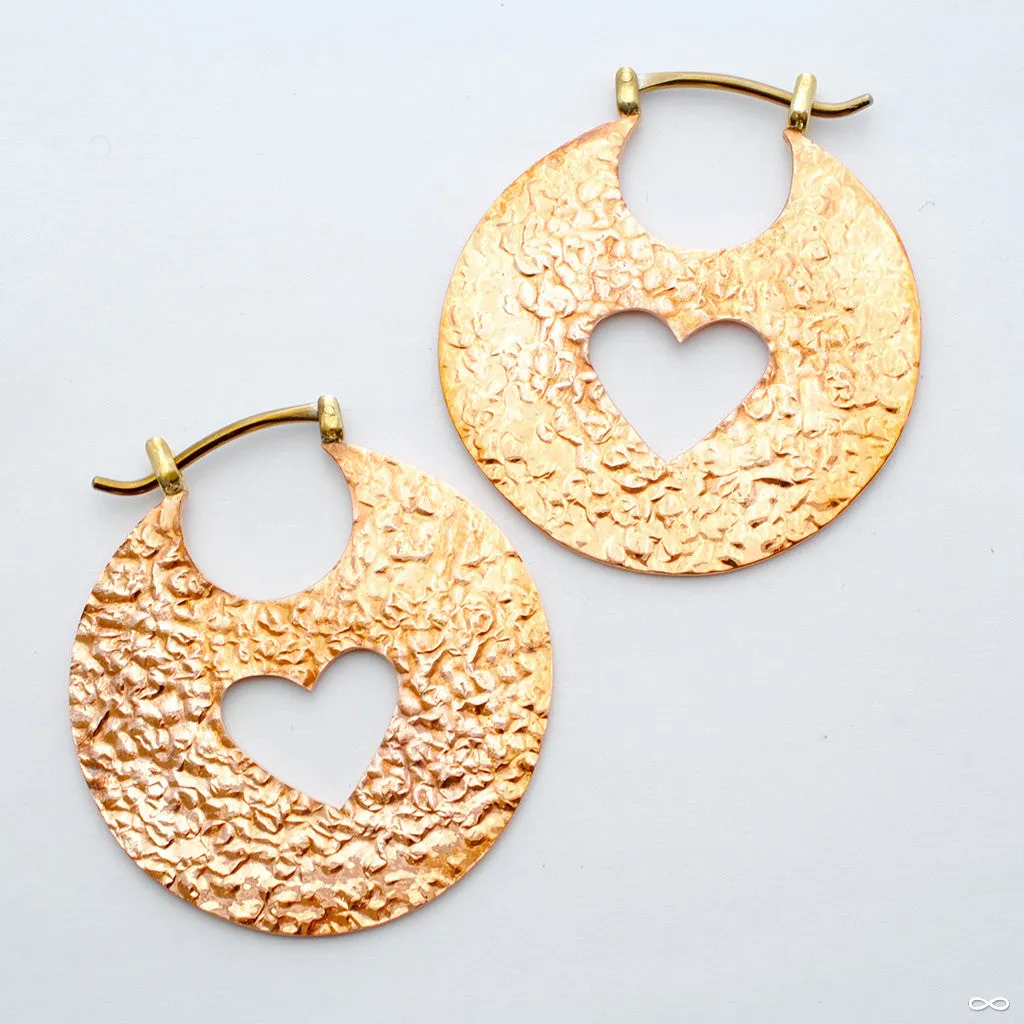 Hammered Hoops from Quetzalli
