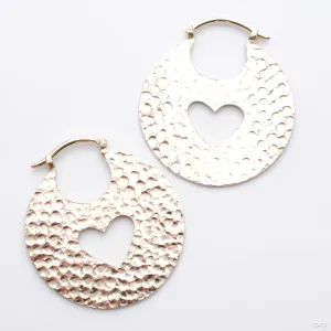 Hammered Hoops from Quetzalli