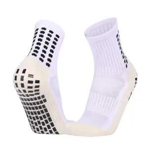 Hywell™ | Anti Slip Thick Padded Soccer Quarter Socks | 3 Pairs