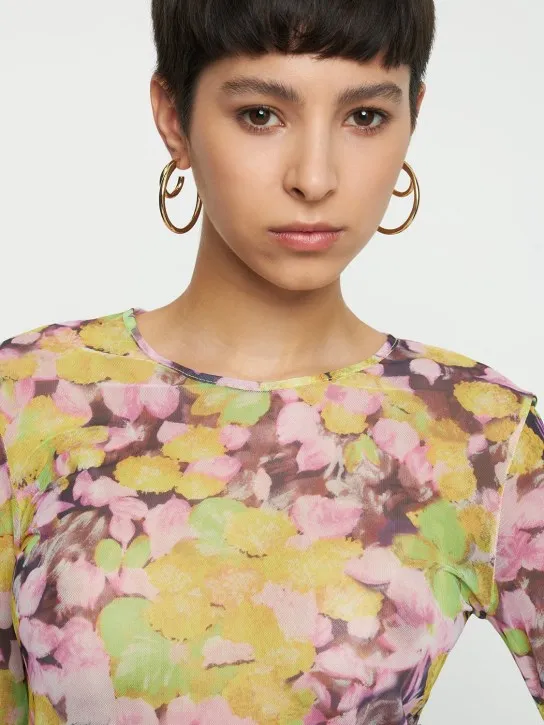 Jennifer Fisher   Large Double Lilly hoop earrings 